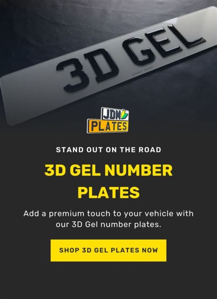 Are 3D plates legal?