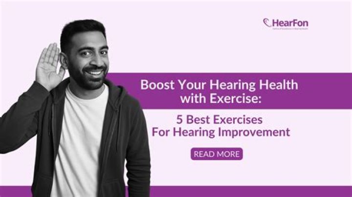 Can exercise improve hearing?