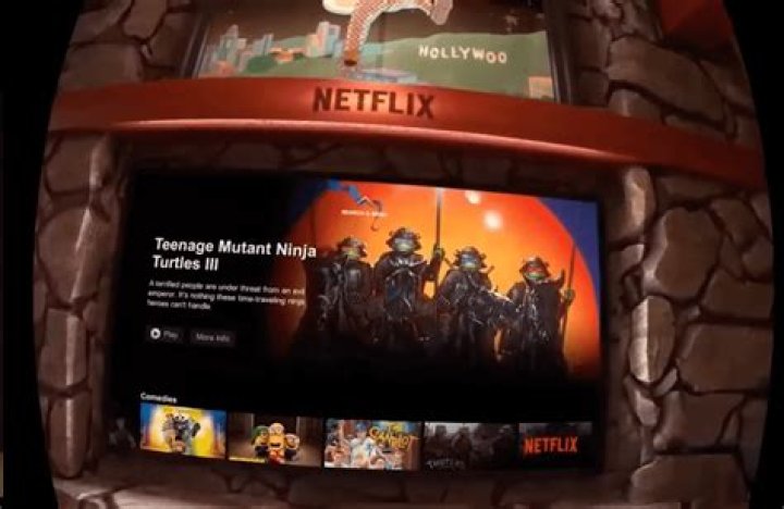 Can you watch Netflix on Oculus Quest?