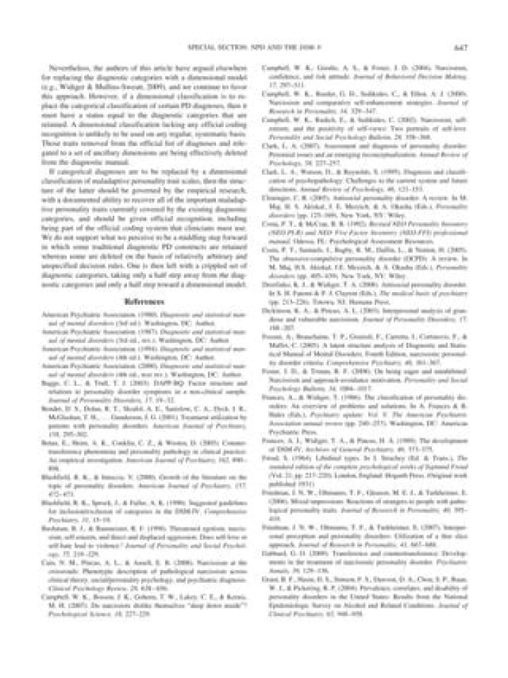 Do narcissists dislike themselves?