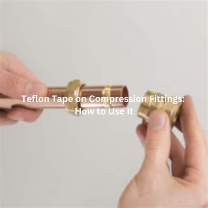 Do you use Teflon tape on PVC to brass?