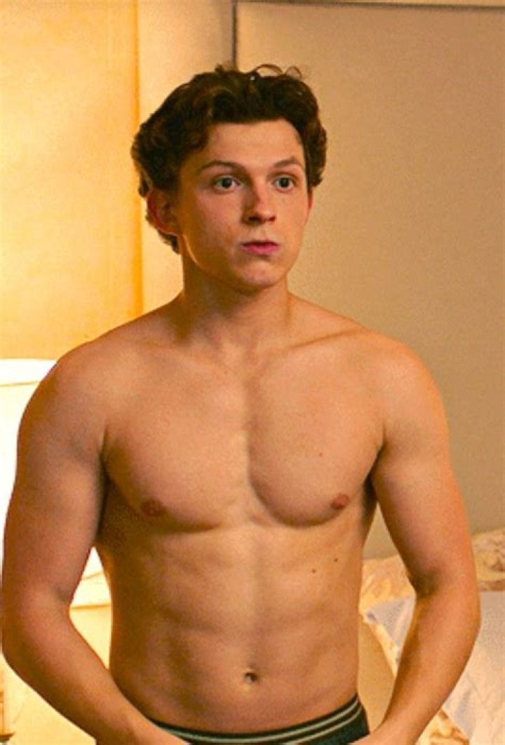 Does Tom Holland have a six pack?