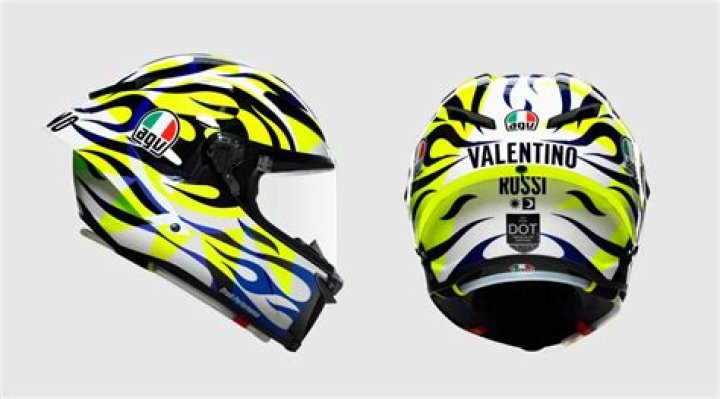 Does Valentino Rossi own AGV helmets?