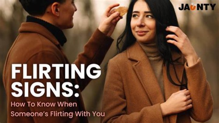 How can I flirt without her knowing?