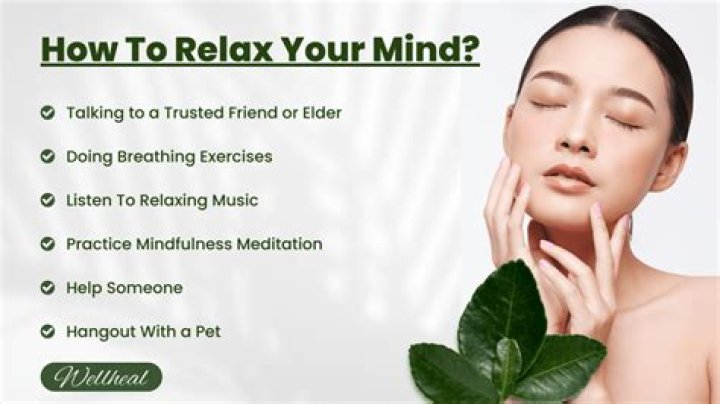 How can I relax my face in a picture?