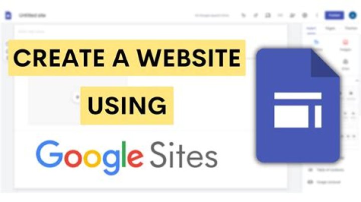 How do I create a free website on Google?