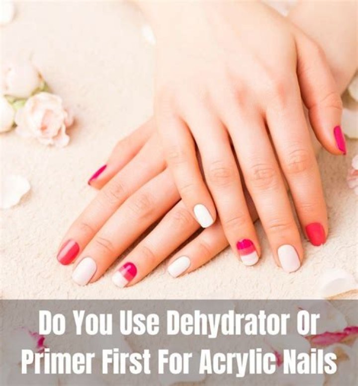 How do I prepare for acrylic nails?