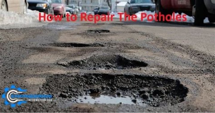How do I report a pothole UK?