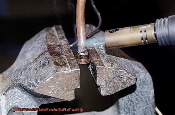 How do you fix metal without welding?