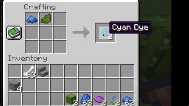 How do you make white dye on Minecraft?