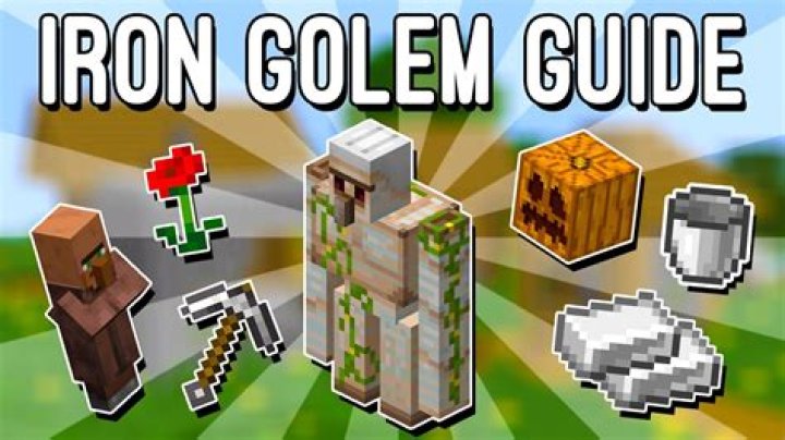 How do you tame an iron golem?