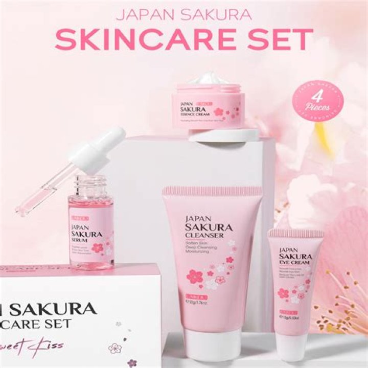 How do you use sakura serum and cream?