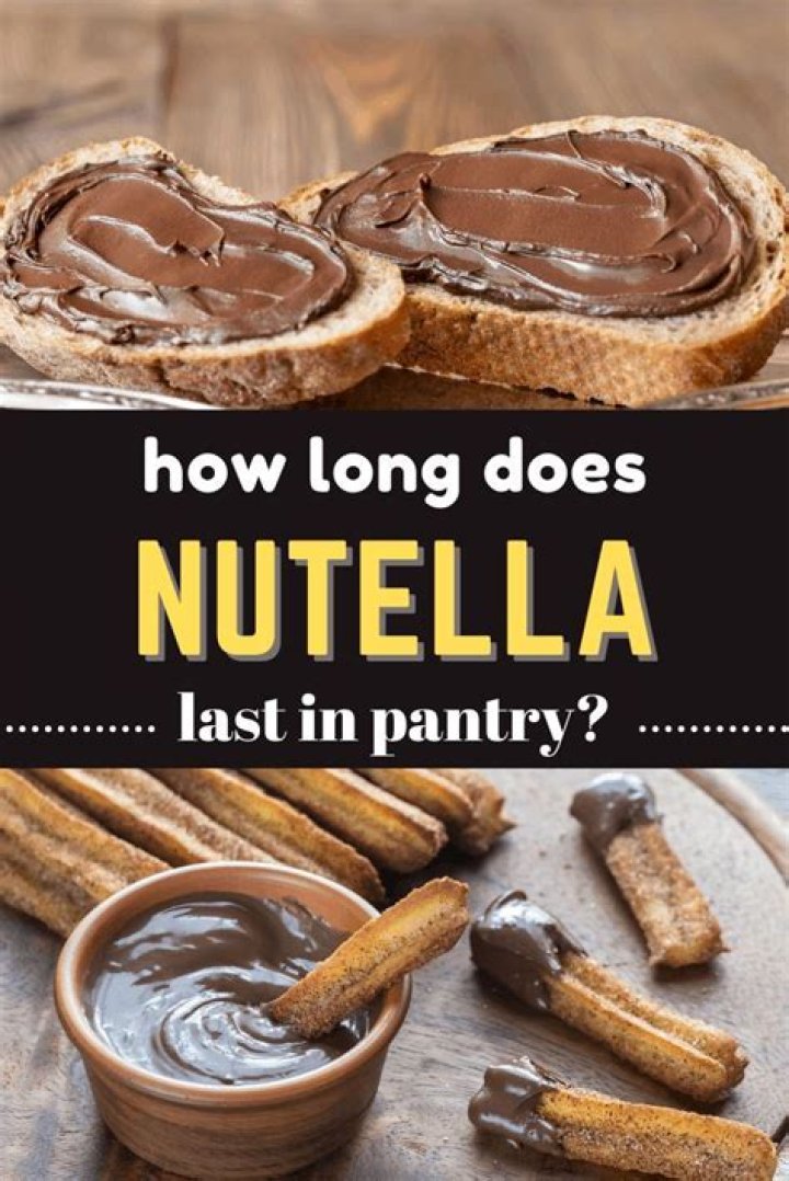 How long does Nutella last?