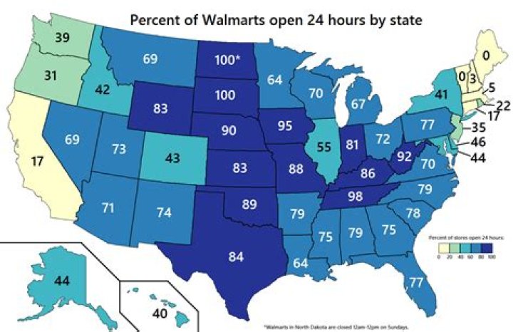 How many Walmarts are in Florida?