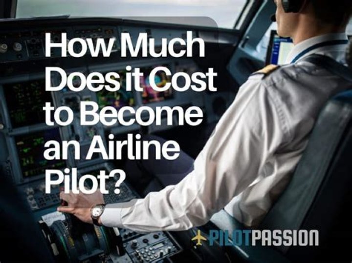 How much does it cost to become an airline pilot?