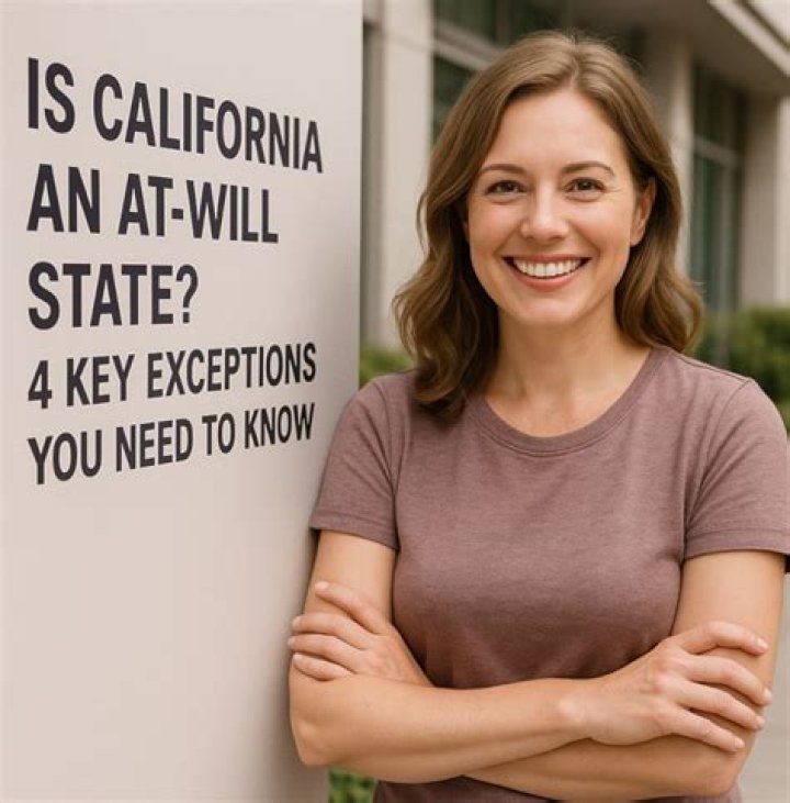 Is California an at will state?