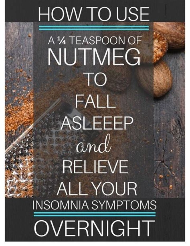 Is nutmeg good for sleep?