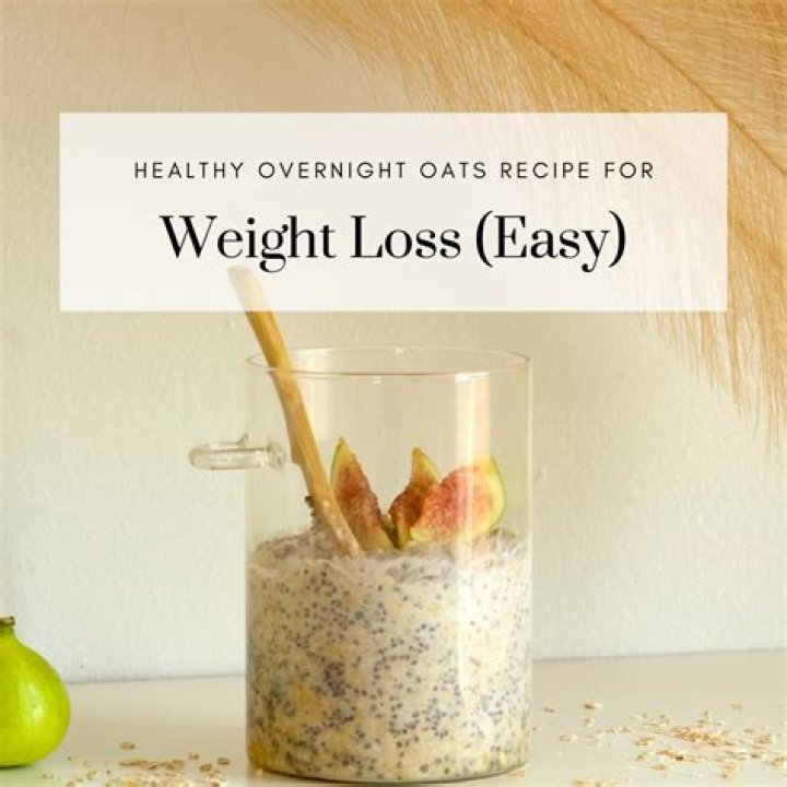 Is oats with water good for weight loss?