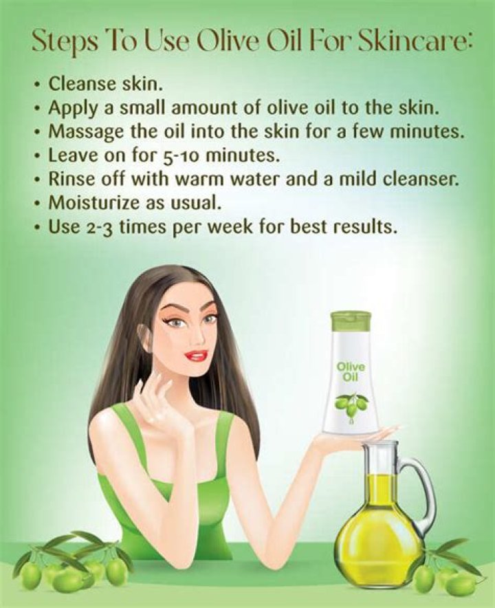Is olive oil good for face at night?