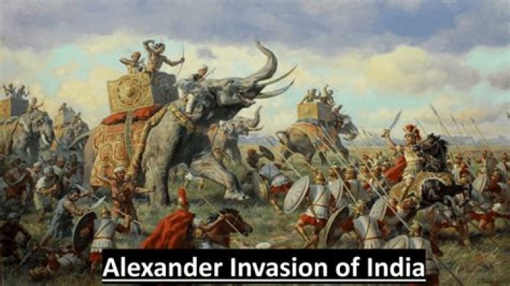 Was Alexander defeated in India?