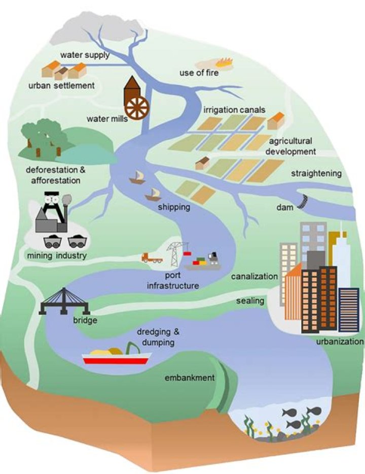 What affects the quality of the watershed and the quantity of pollutants in the water?