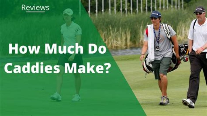 What are golf caddies paid?