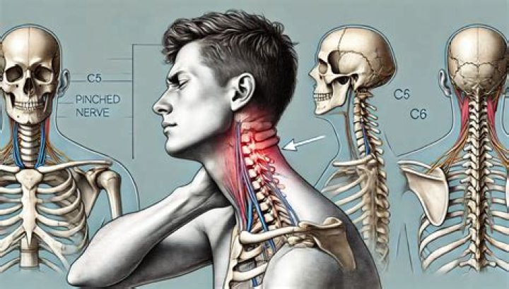 What are symptoms of nerve damage in your neck?