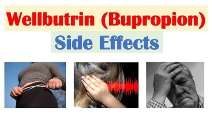 What are the side effects of bupropion?