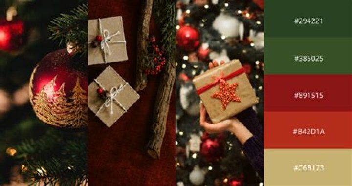 What colors are Christmas?