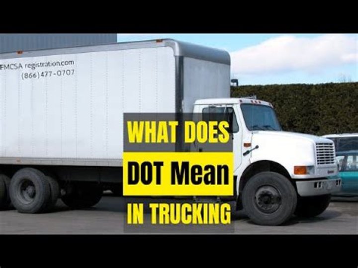 What does dot stand for?