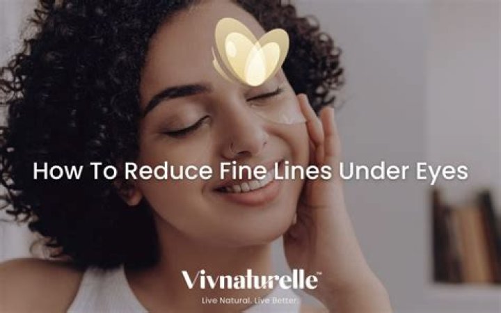 What gets rid of fine lines under eyes?