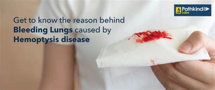 What happens if you spit a little blood?