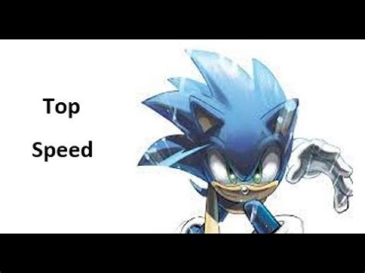 What is Archie Sonic's top speed?