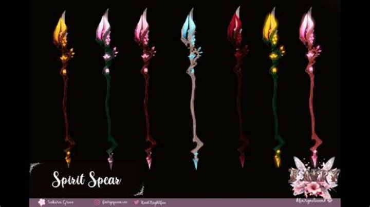 What is Dahlia's spirit spear?