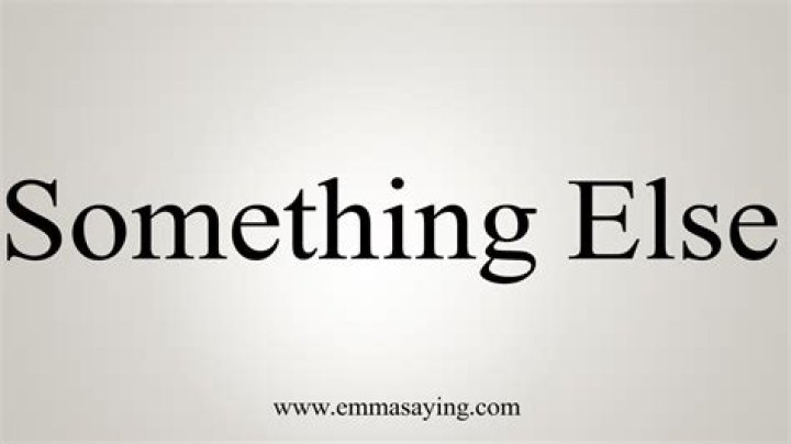 What is it called when you say something but you mean something else?