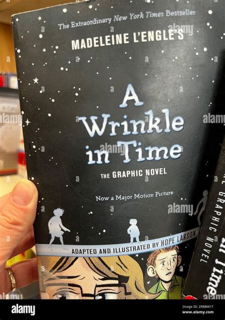 What is the black thing in the book A Wrinkle in Time?
