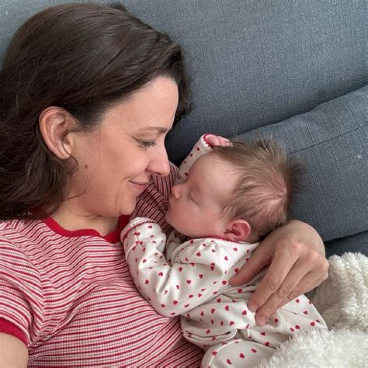 What is the name of Rachel Riley's new baby?