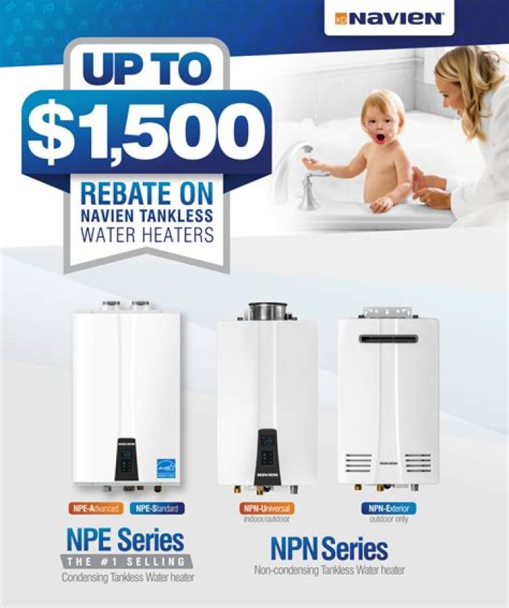 What is the warranty on a Navien tankless water heater?