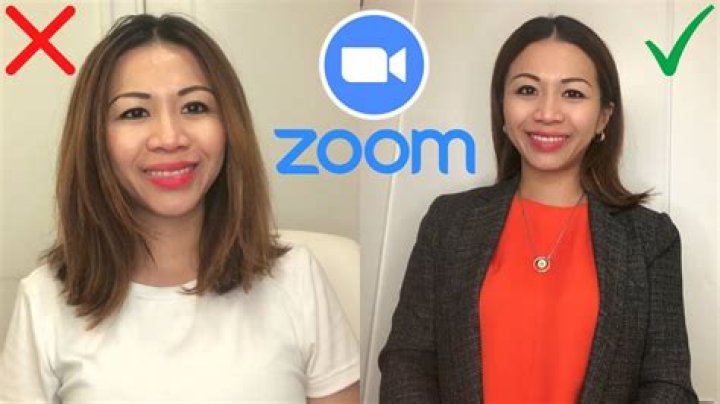 What should you not wear to a zoom meeting?
