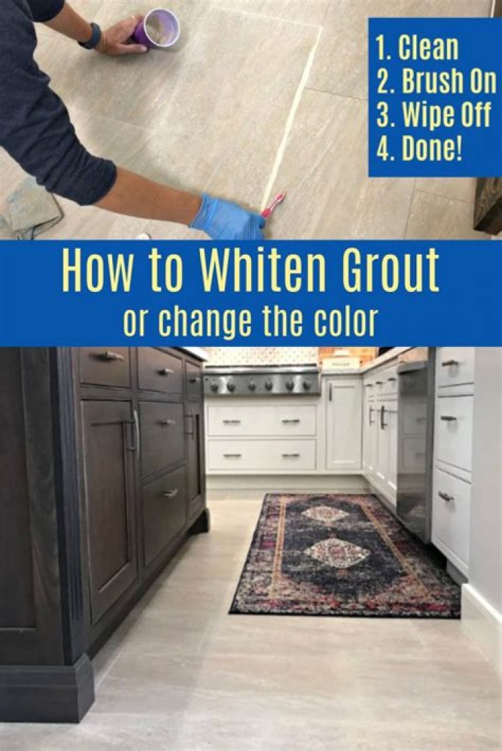 What will whiten grout?