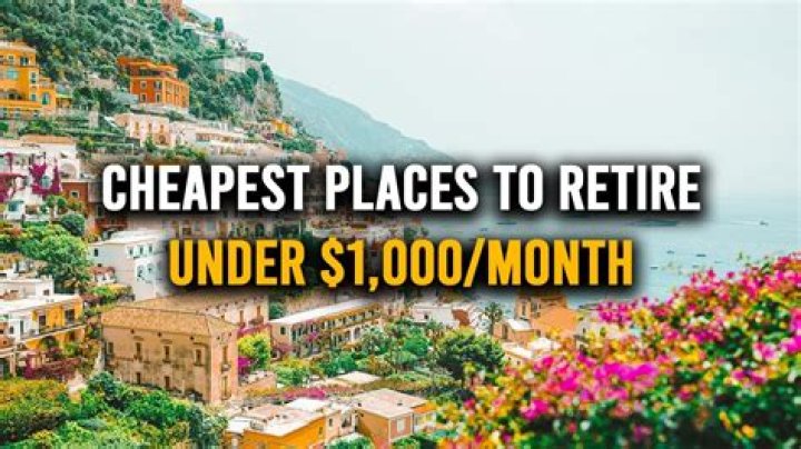 Where is the cheapest place to retire Europe?