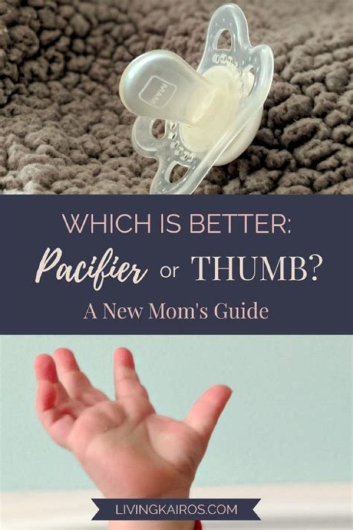 Which is better pacifier or thumb?