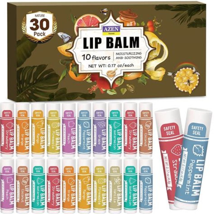 Which lip balm gives colour?