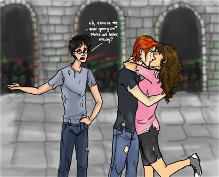 Who was Hermione's first kiss?