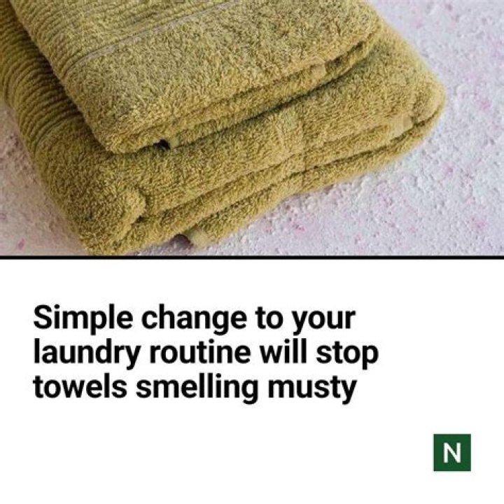 Why do my towels never smell clean?