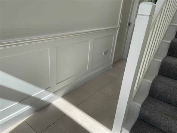 Why do people paint skirting boards white?