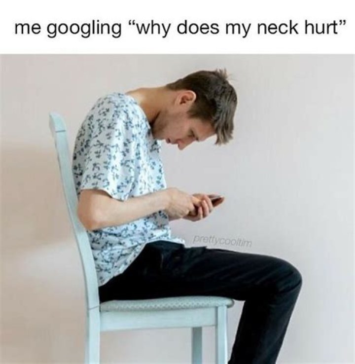 Why does my neck make a squishy sound when I move it?