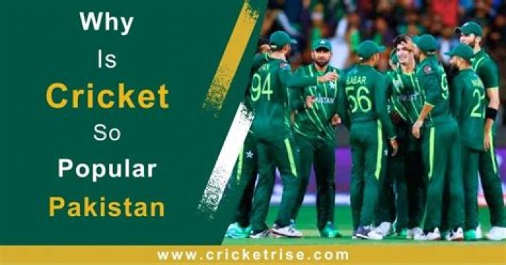 Why is cricket so popular in Pakistan?